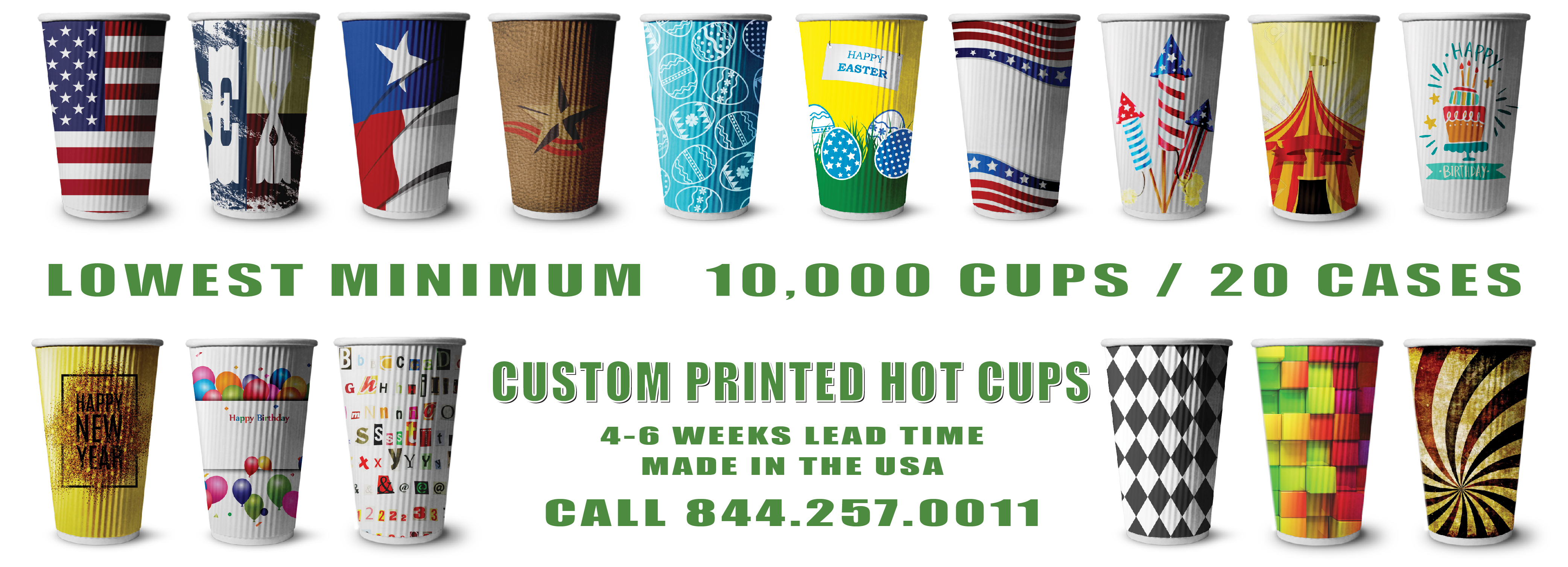 Custom Printed Hot Cups
